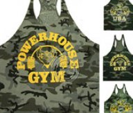 חולצת בדי בילדר power house צבע צבאי